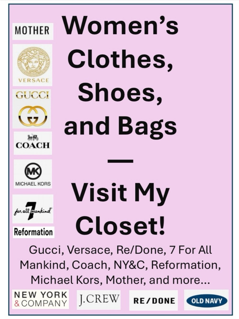 Shop Women's Gucci, Re/Done, 7 For All Mankind, Coach, and more from my closet